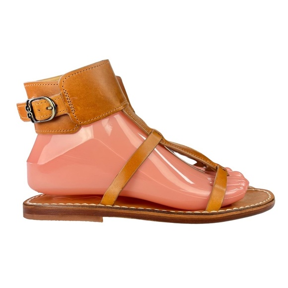 Sam‎ Edelman Mollie Gladiator Flat Sandals Womens Size 6 - Picture 1 of 12